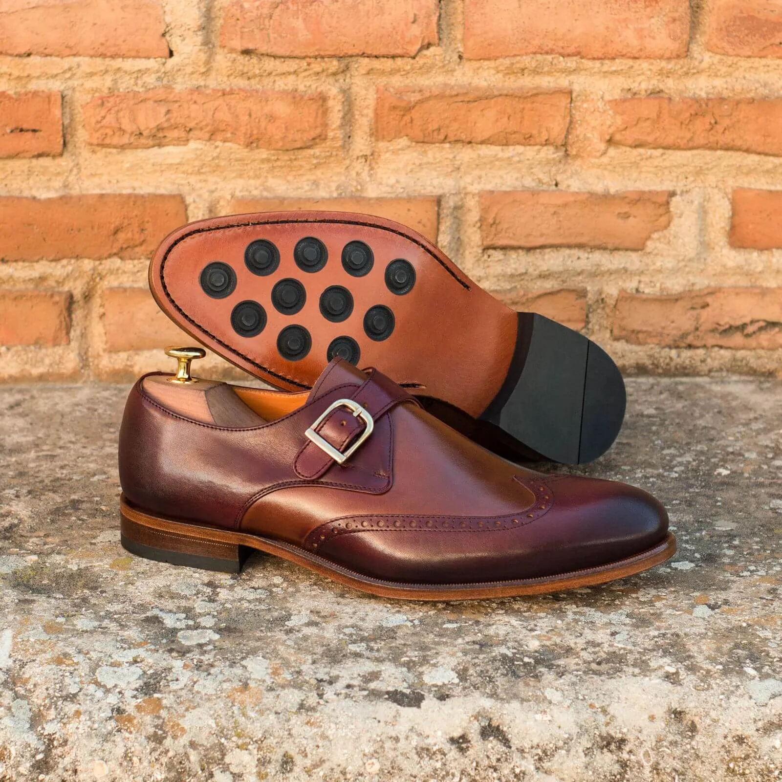 Aranck Single Monk Shoes