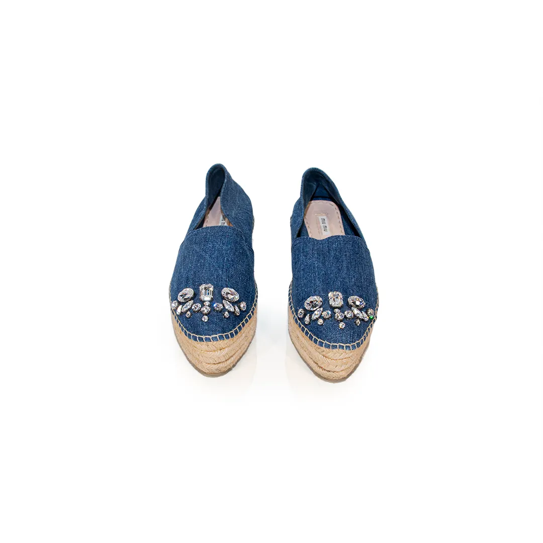 CRYSTAL ESPADRILLES