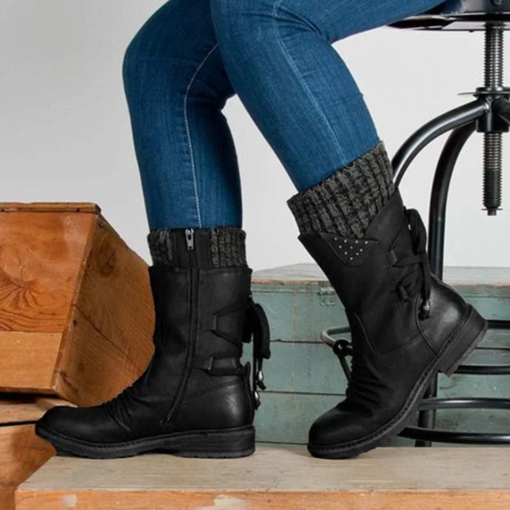 Gibobby Ankle Booties for Women Low Heel,Womens Ankle Boots Pointed Toe Faux Stacked Chunky Heels Tassels Side Zipper Booties