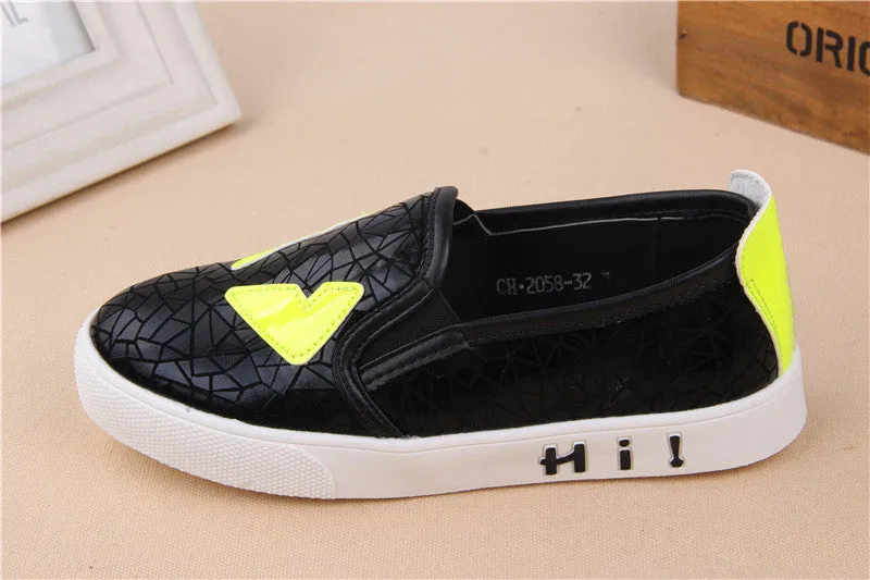 Hologram Monster slip on