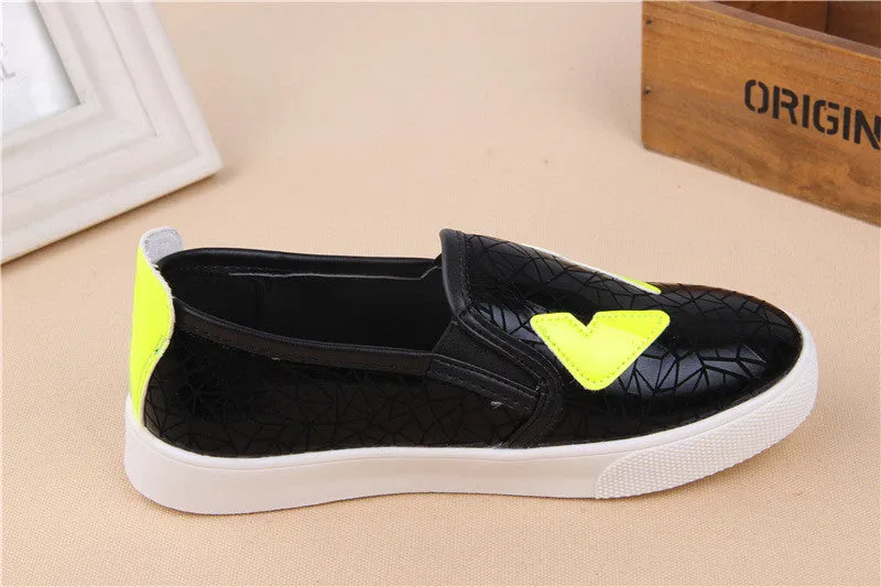 Hologram Monster slip on