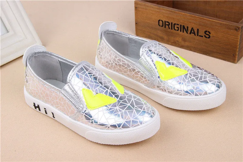 Hologram Monster slip on
