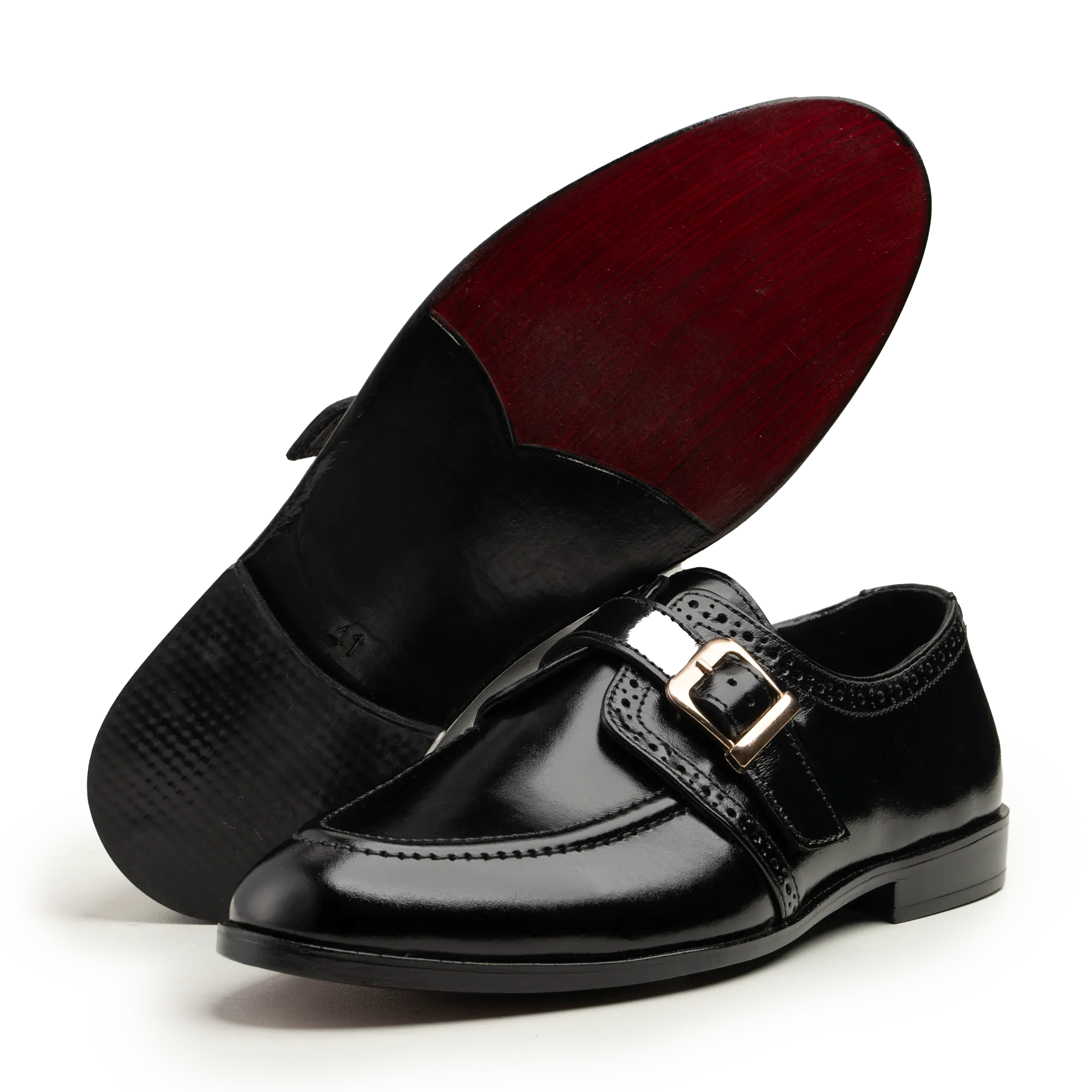 Monk Straps - N53 BLK