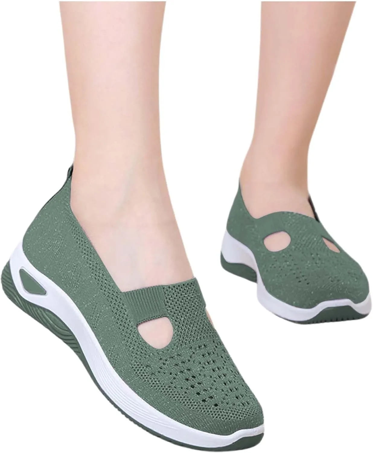 Orthopedic Shoes for Women Breathable Soft Slip On Running Shoes for Men Loafers Ladies Casual Shoes Waterproof Sneakers Brown Tennis Shoe Loafers Shoe