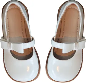Toddler Girls Dress Shoes Little Girls Loafers School Uniform Mary Jane Flats for Girls Thick Non-Slip Shoes