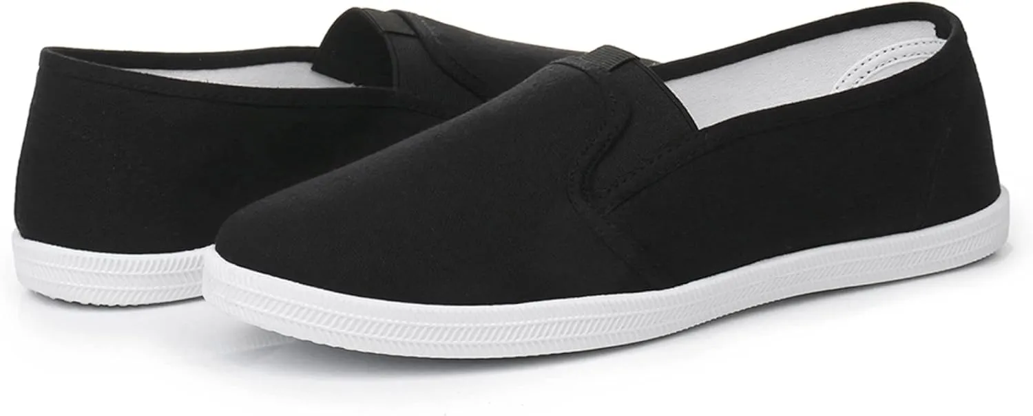 VenusCelia Women's Fortius Canvas Slip-On Sneaker